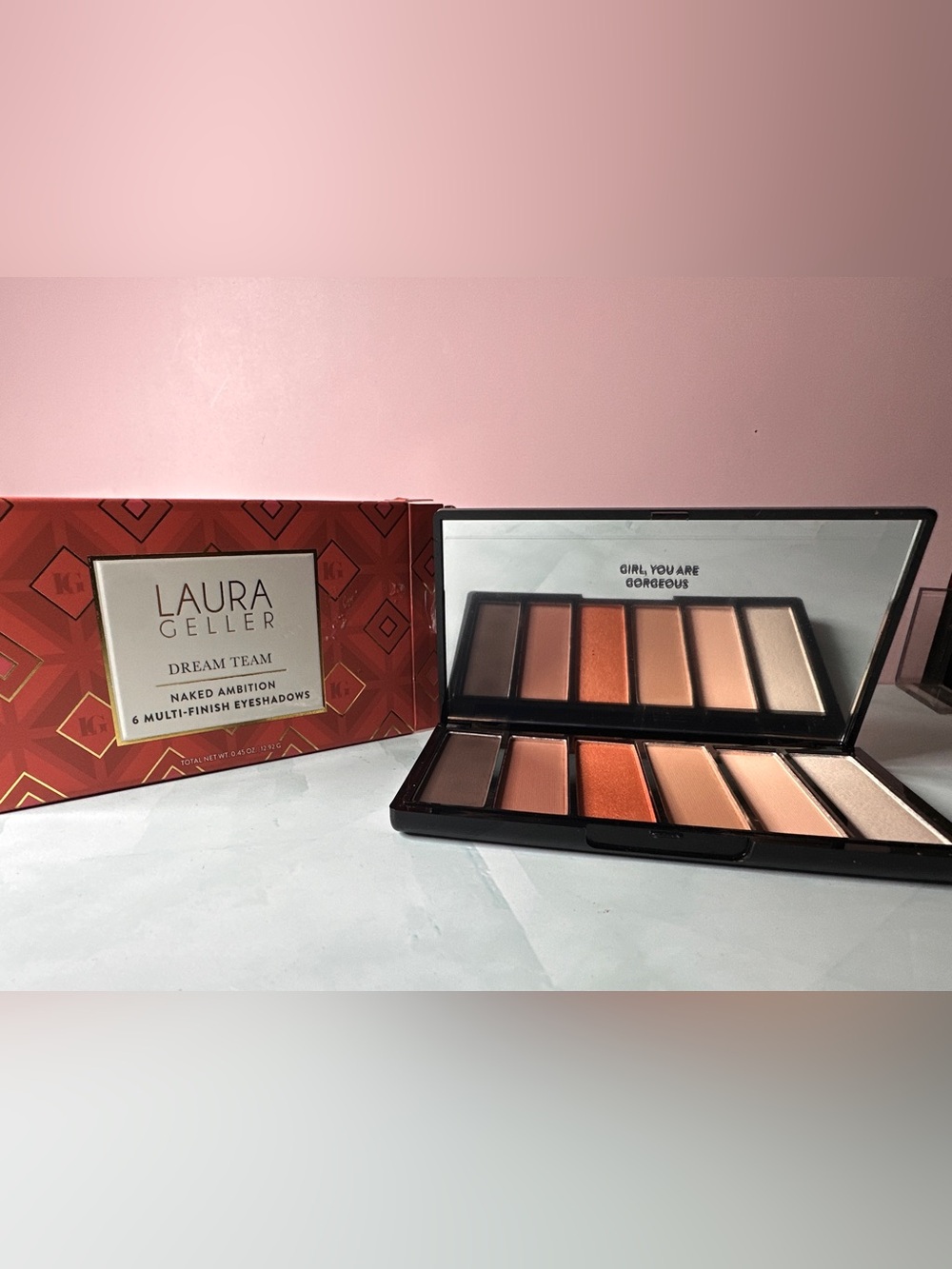 Laura Geller Warm Ambition Eyeshadow Palette — Bronze, Peach & Copper Shades